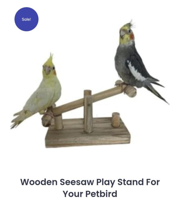 Seesaw Wooden Stand