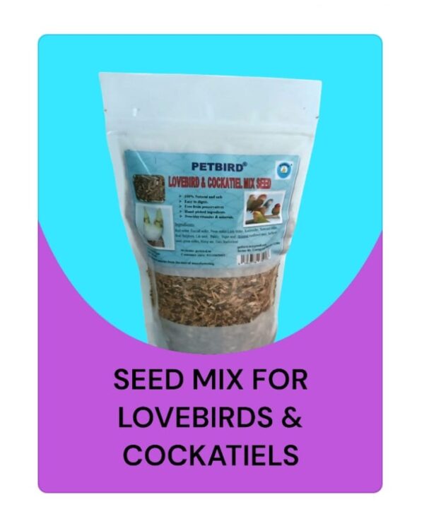 Lovebird and Cockatiel Seed Mix