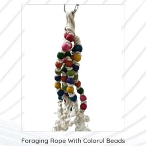 Foraging Rope With Colorful Beads