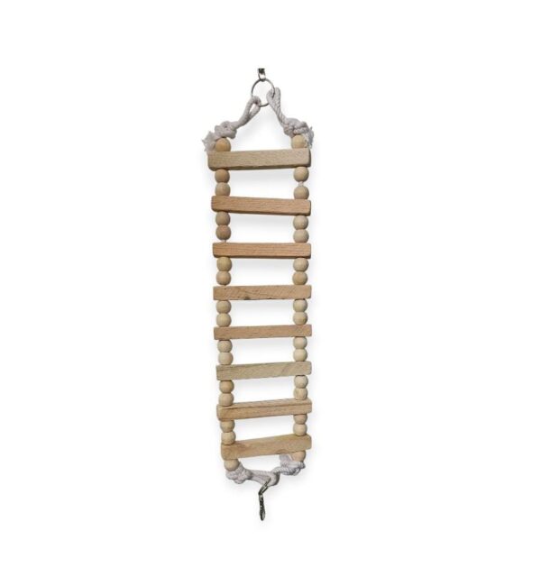 Wooden Ladder Bird Toy
