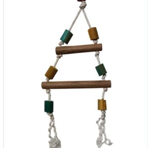 Colorful Wooden Triangular Swing