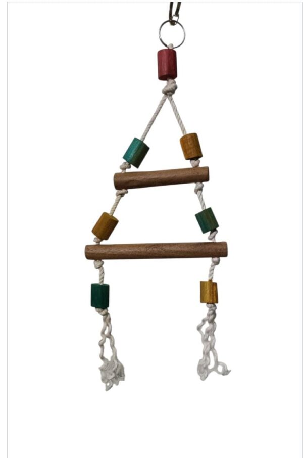 Colorful Wooden Triangular Swing